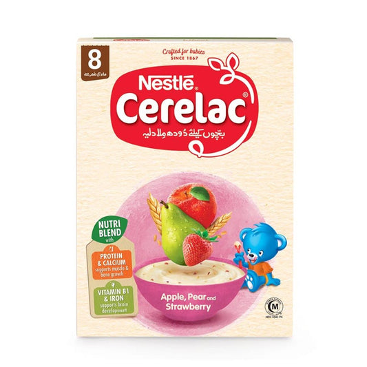Nestle Cerelac Apple Pear and Strawberry, 175g
