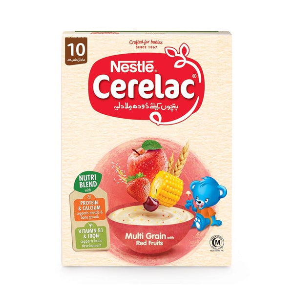 Nestle Cerelac Multi Grain with Red Fruits, 175g
