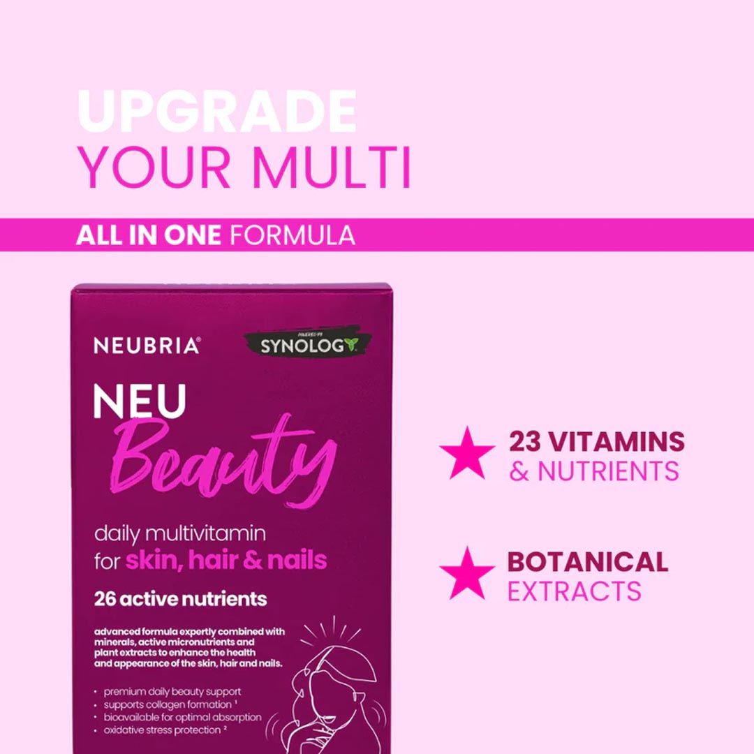 Neubria Neu Beauty For Skin, Hair & Nails, 30 Ct
