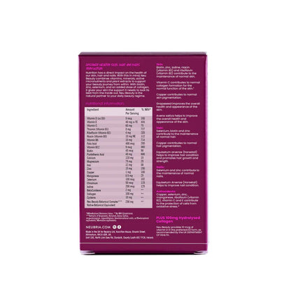 Neubria Neu Beauty For Skin, Hair & Nails, 30 Ct