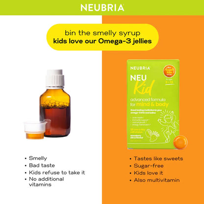 Neubria Neu Kid Multivitamin Plus Omega-3 Soft Chews, 30 Ct