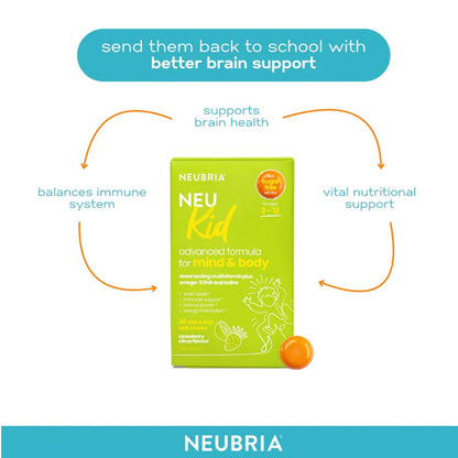 Neubria Neu Kid Multivitamin Plus Omega-3 Soft Chews, 30 Ct