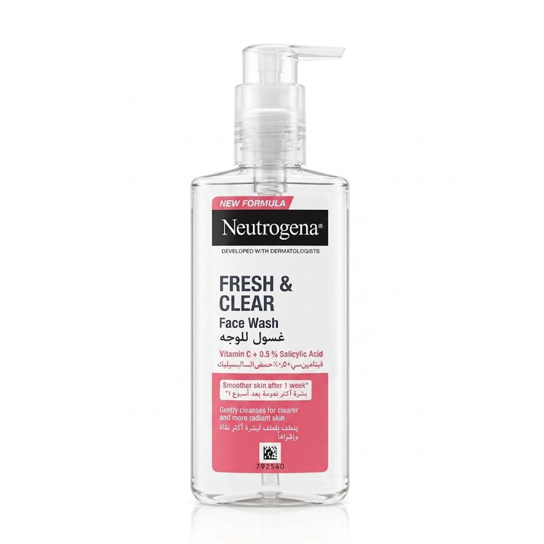 Neutrogena Fresh & Clear Facial Wash, 200ml