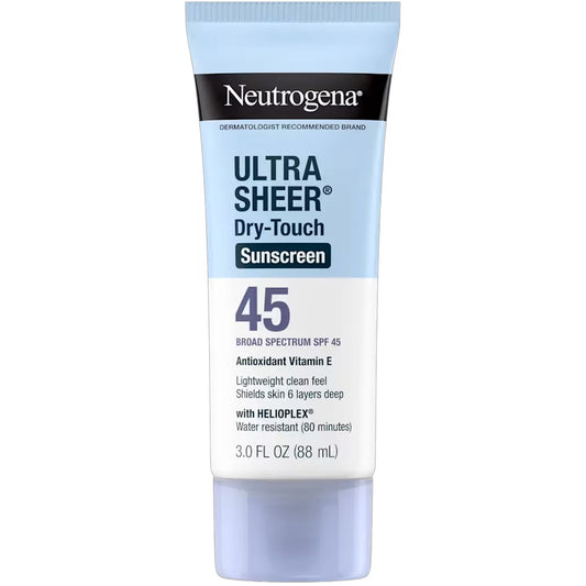 Neutrogena Ultra Sheer Dry-Touch SPF 45 Sunscreen, 88 ml