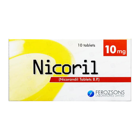 Nicoril 10mg, 10 Ct - Ferozsons