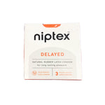 Niptex Delayed Condoms, 3 Ct