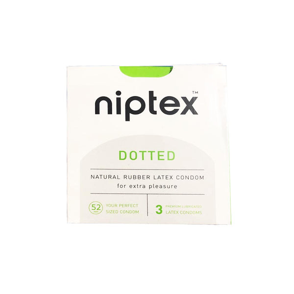 Niptex Dotted Condoms, 3 Ct