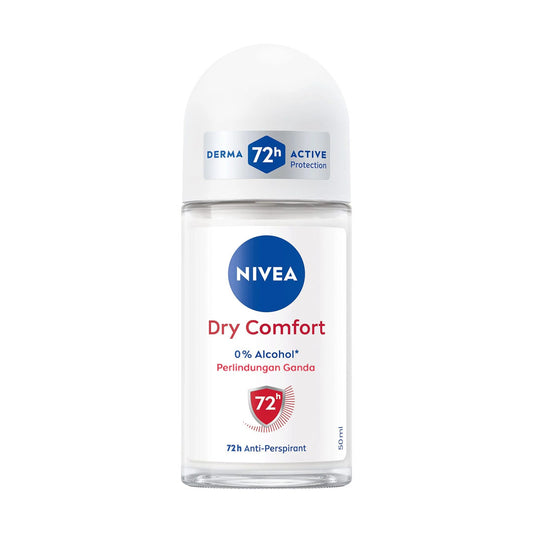 Nivea Dry Comfort 72H Anti-Perspirant Roll-on Deodorant, 50ml