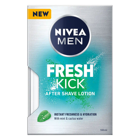 Nivea Men Fresh Kick After Shave Lotion, 100 ml