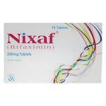 Nixaf (Rifaximin) 200 mg, 10 Ct - Sami Pharma