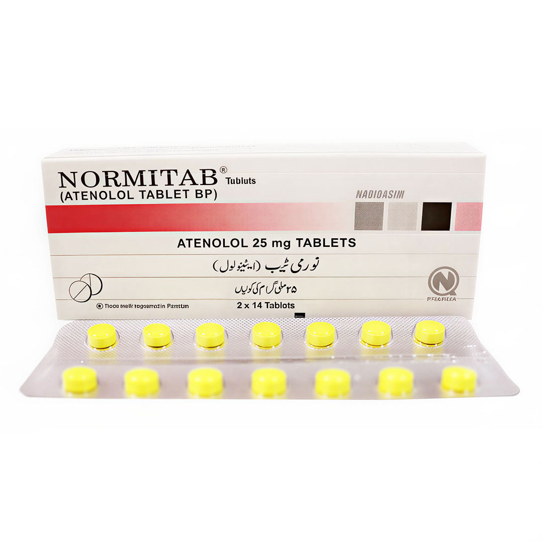 Normitab (Atenolol) 25mg, 28 Ct - Nabiqasim