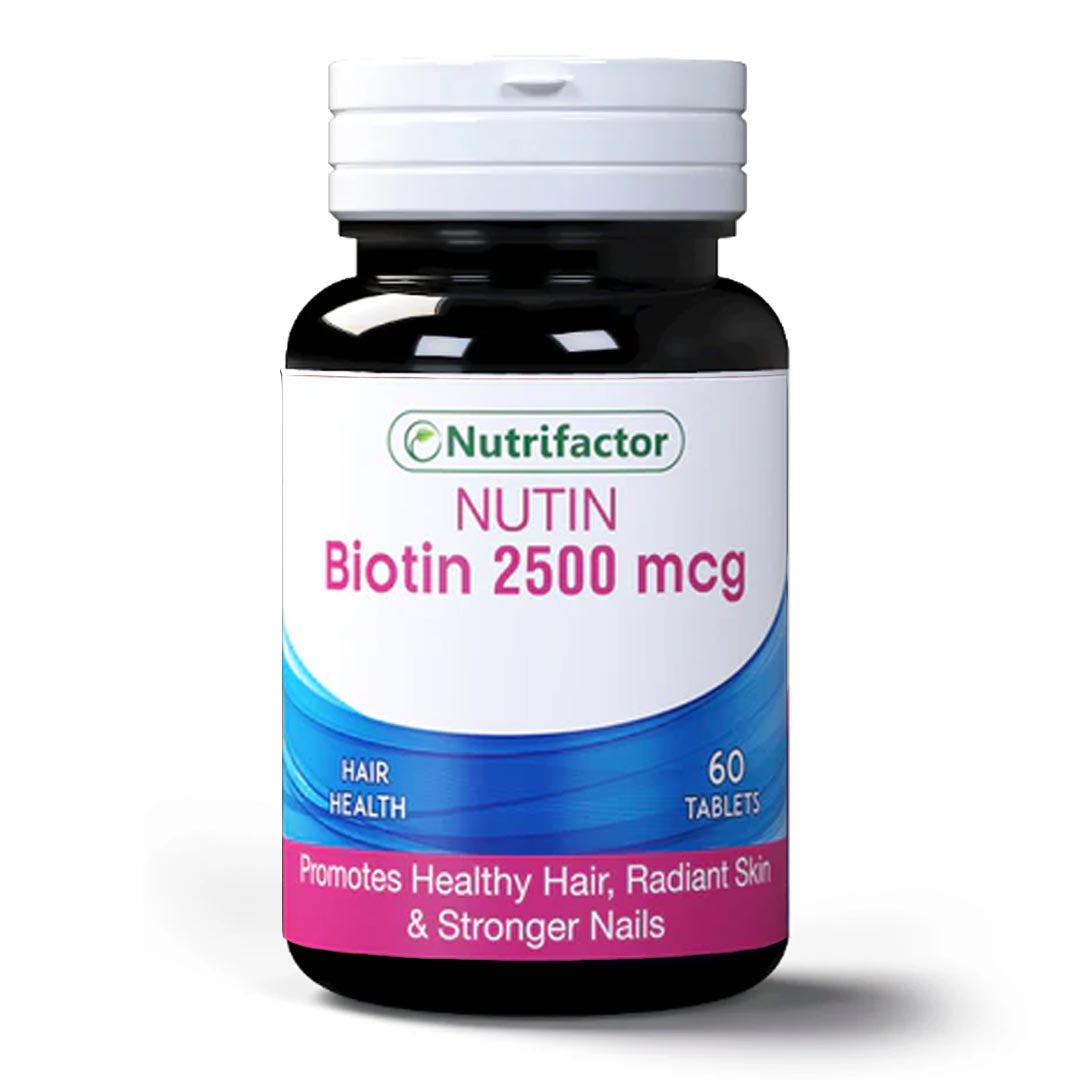 Nutrifactor Nutin (Biotin 2500 mcg), 60 Ct