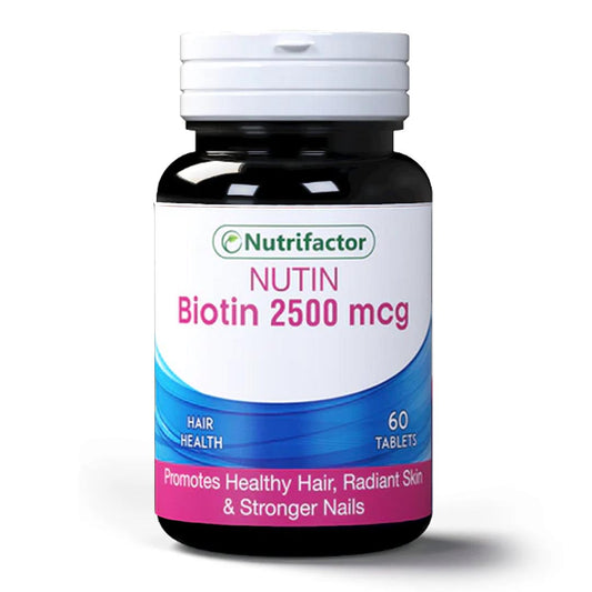 Nutrifactor Nutin (Biotin 2500 mcg), 60 Ct