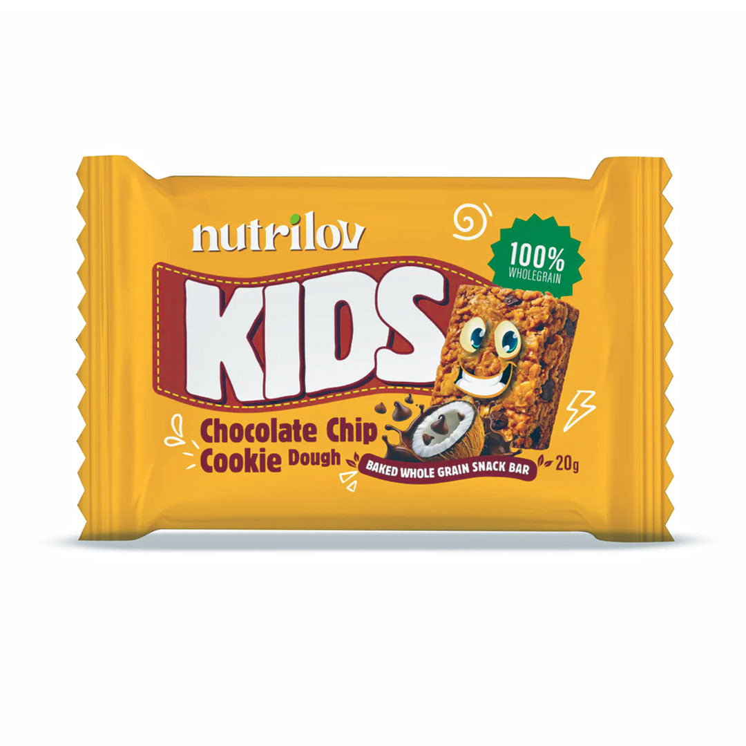 Nutrilov Kids Chocolate Chip Cookie Dough Bar, 20g