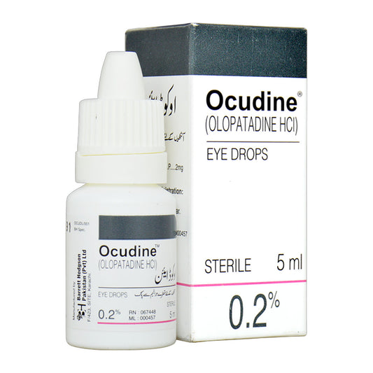 Ocudine (Olopatadine) 0.2% Eye Drops, 5 ml - Barrett Hodgson