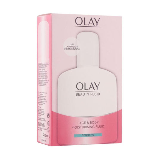 Olay Beauty Fluid Face & Body Moisturizing Fluid, 200ml