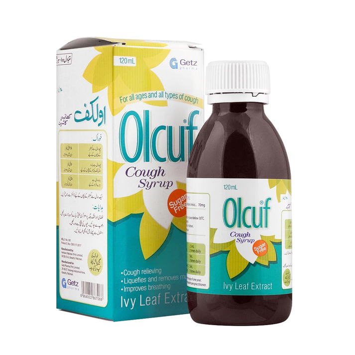 Buy Getz Pharma Olcuf Cough Syrup, 120ml Online in Pakistan | Cough ...