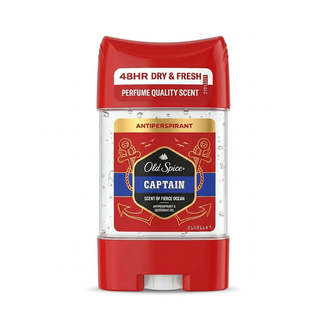 Old Spice Captain Anti-Perspirant & Deodorant Gel, 70 ml