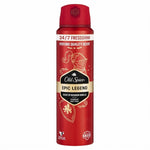 Old Spice Epic Legend Scent Of Bourbon Vanilla Deodorant Body Spray, 150 ml