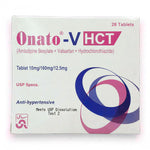 Onato-V HCT (Amlodipine+Valsartan+Hydrochlorothiazide) 10mg+160mg+12.5mg, 28 Ct - Sami Pharma