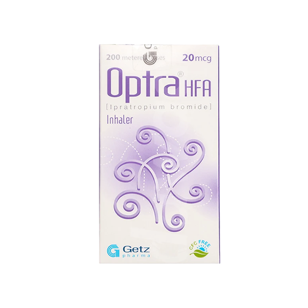 Optra (Ipratropium) Inhaler 20mcg, 1 Ct by Getz Pharma Online in ...