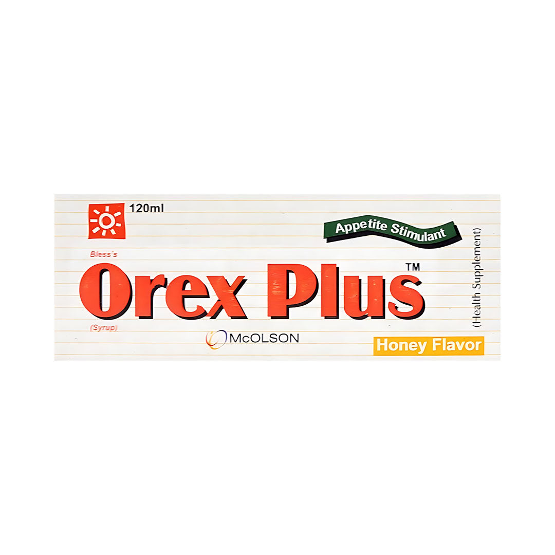 Orex Plus Syrup, 120 ml - Mcolson