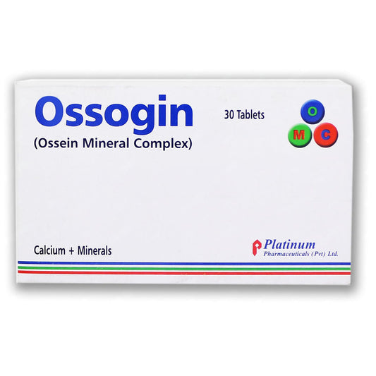 Ossogin (Ossein Mineral Complex), 30 Ct - Platinum Pharma