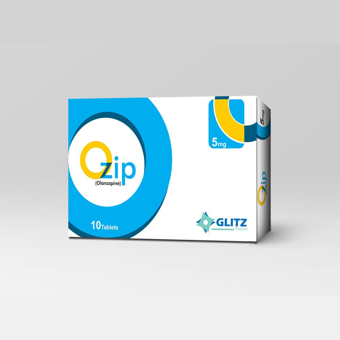 Ozip (Olanzapine) 5mg, 10 Ct - Glitz Pharma