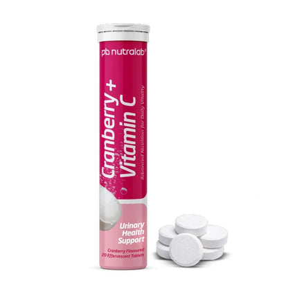 Paul Brooks Cranberry + Vitamin C Tablets, 20 Ct