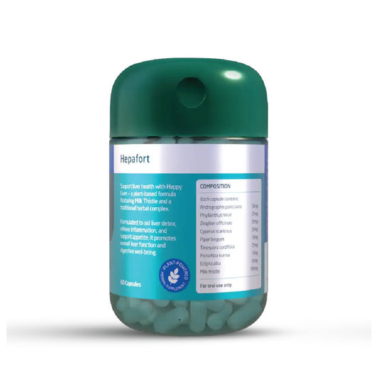 Paul Brooks Hepafort Happy Liver Capsules Composition