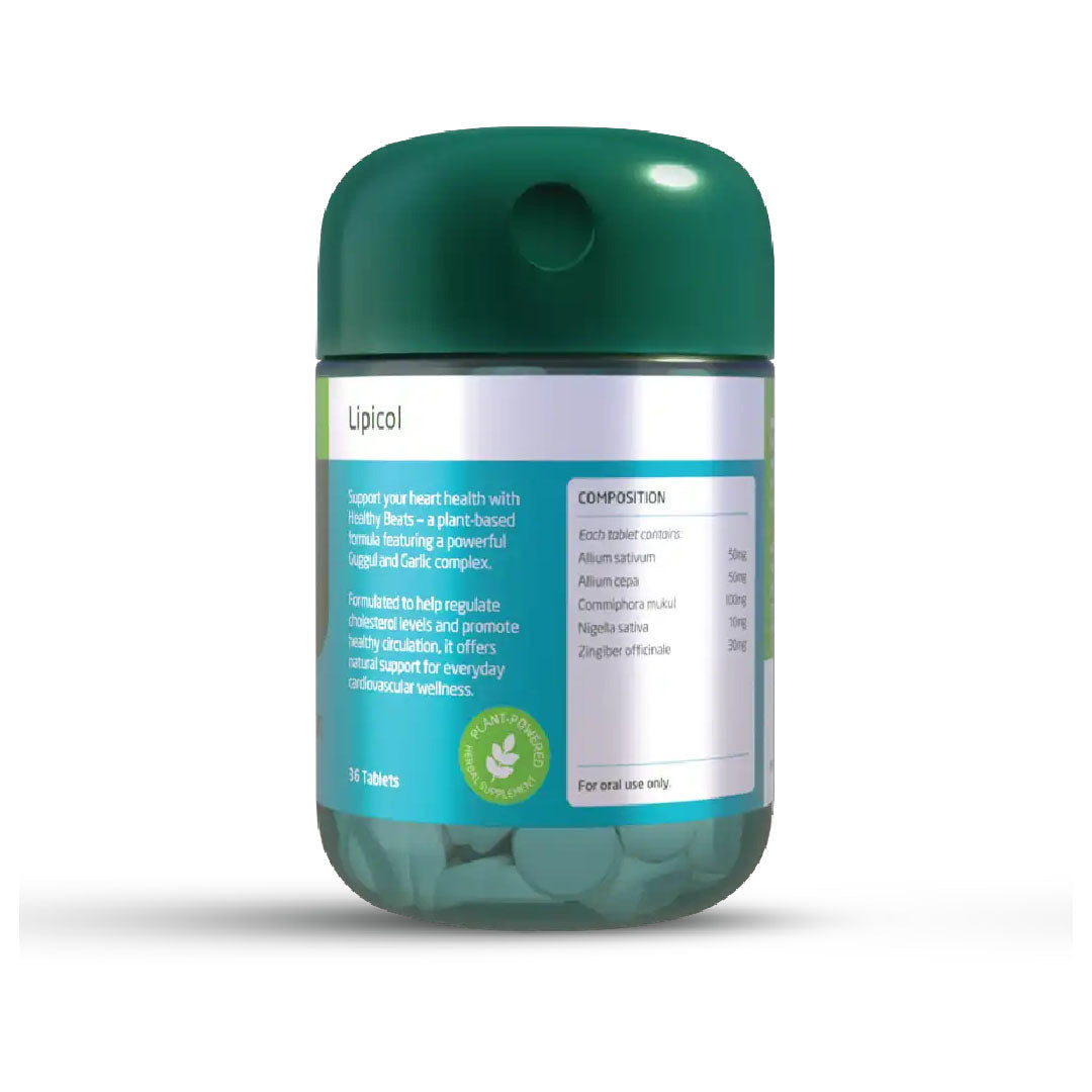 Paul Brooks Lipicol Healthy Beats Tablets Composition