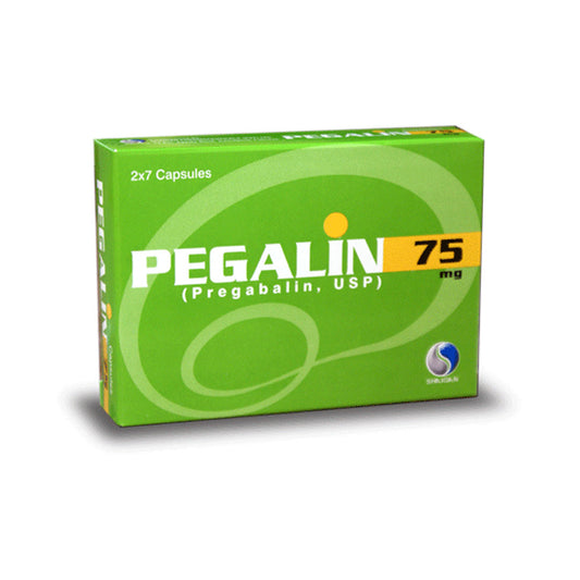 Pegalin (Pregabalin) 75mg, 14 Ct - Shaigan Pharma