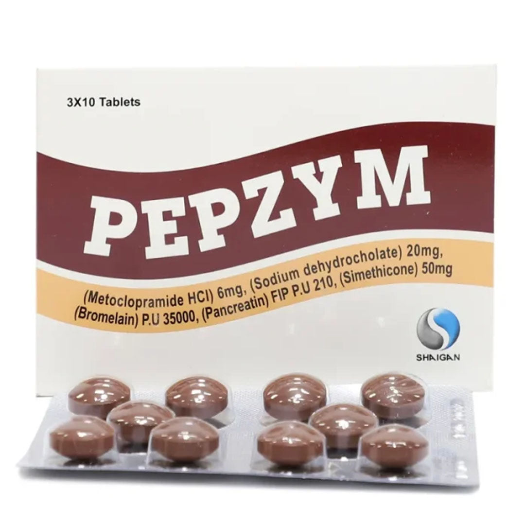 Pepzym, 30 Ct - Shaigan Pharma