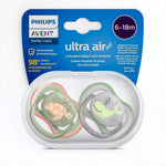 Philips Avent Soother Ultra Air (SCF 085/60) 6-18m, 2 Ct