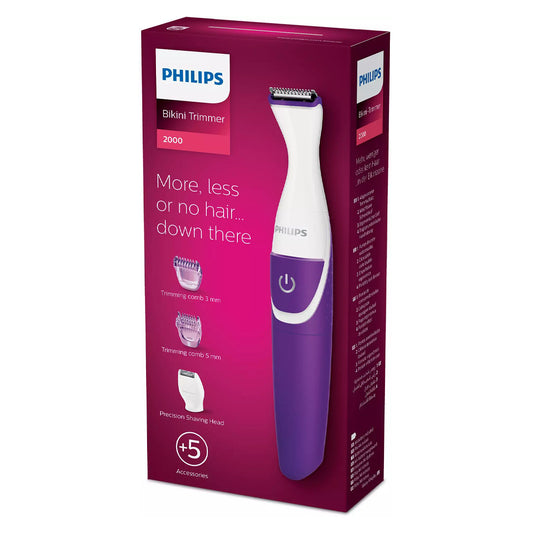 Philips Bikini Trimmer With Wet & Dry Use, (BRT383/15)