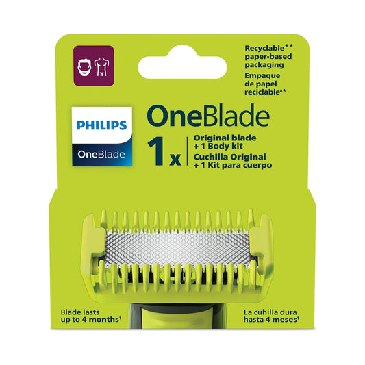 Philips OneBlade Original Blades + 1 Body Kit, (QP610/51)