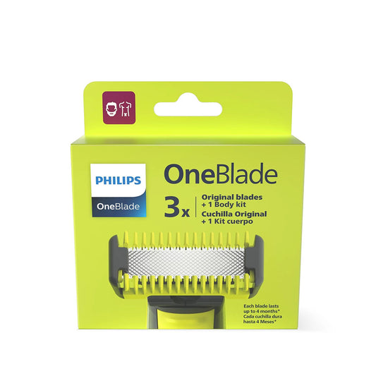 Philips OneBlade Original Blades + 1 Body Kit, (QP630/51)