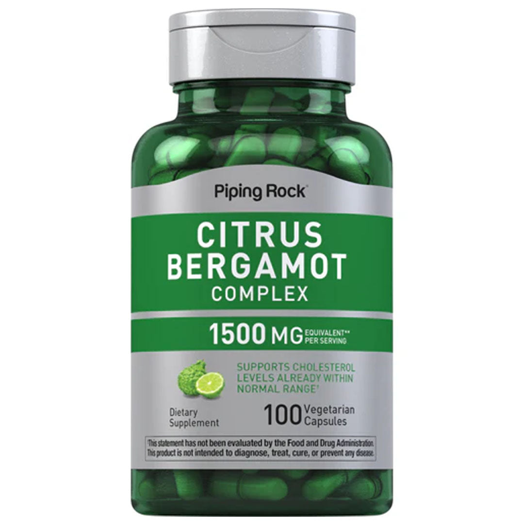 Piping Rock Citrus Bergamot Complex 1500 mg, 100 Ct