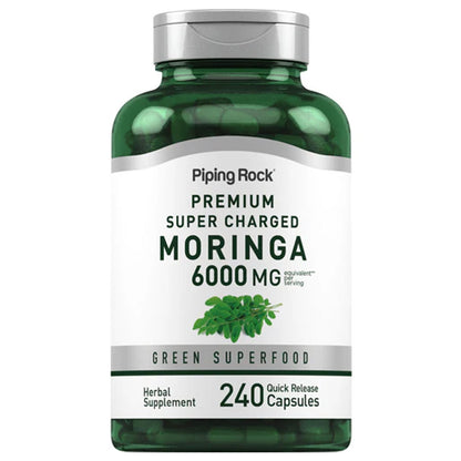 Piping Rock Moringa Oleifera 6000 mg, 240 Ct