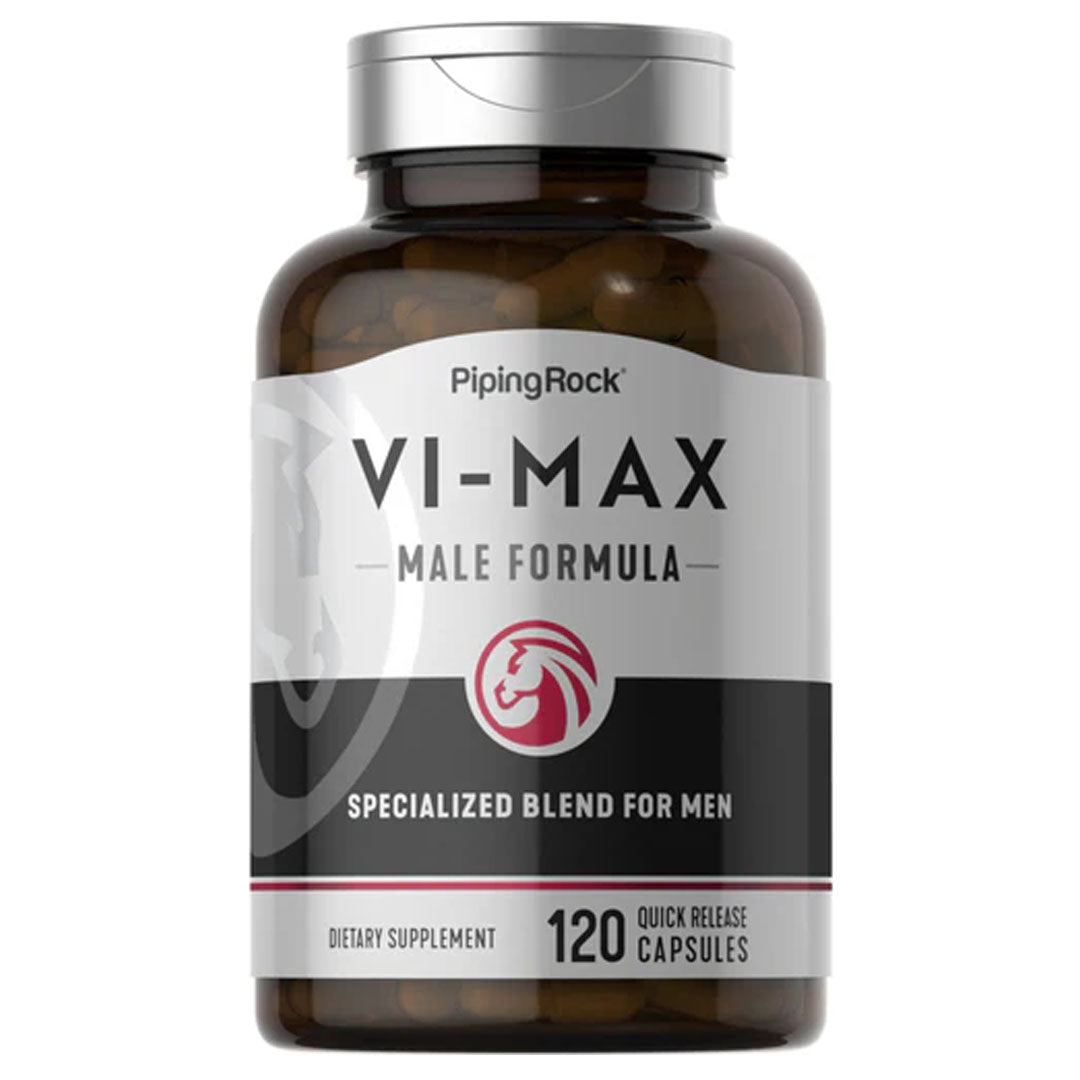 Piping Rock Vi-Max Male Performance Formula, 120 Ct