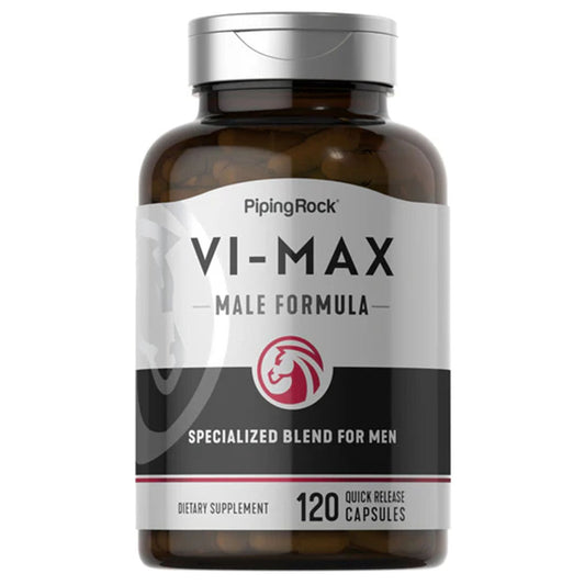 Piping Rock Vi-Max Male Performance Formula, 120 Ct