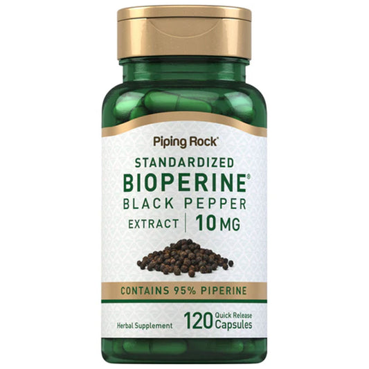 Piping Rock BioPerine Black Pepper Extract 10mg