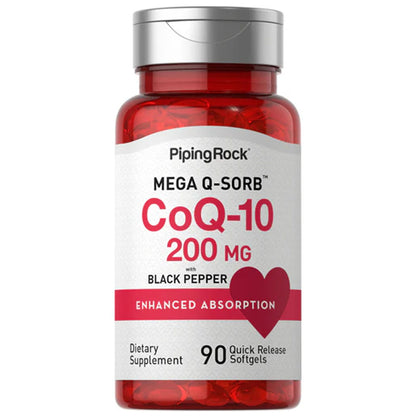Piping Rock CoQ10 200mg