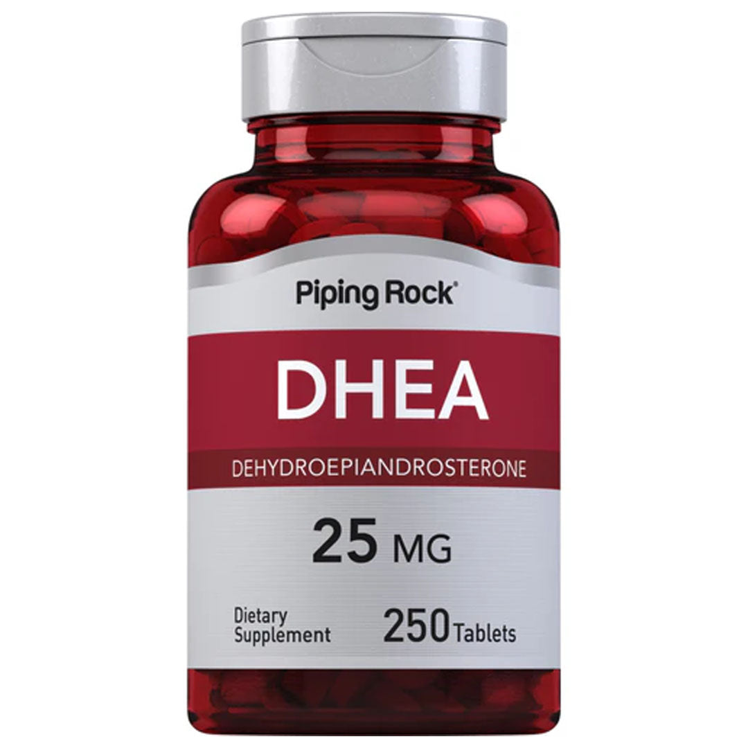 Piping Rock DHEA 25mg, 250Ct