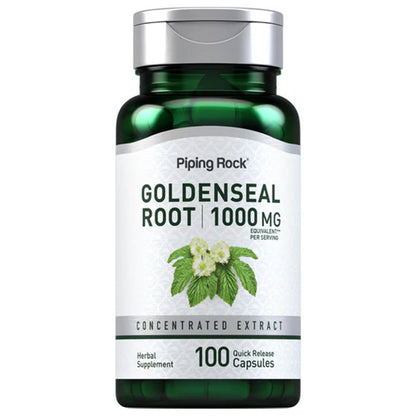 Piping Rock Goldenseal Root 1000 mg