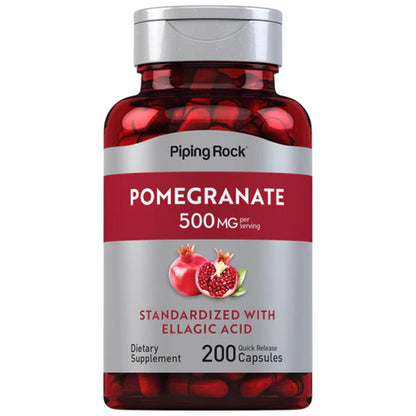 Piping Rock Pomegranate Extract Standardized 500mg