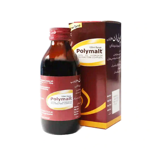 Polymalt Syrup 50mg/5ml, 120ml - High-Q Pharma