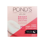 Pond's Bright Beauty Super Night Cream, 50g