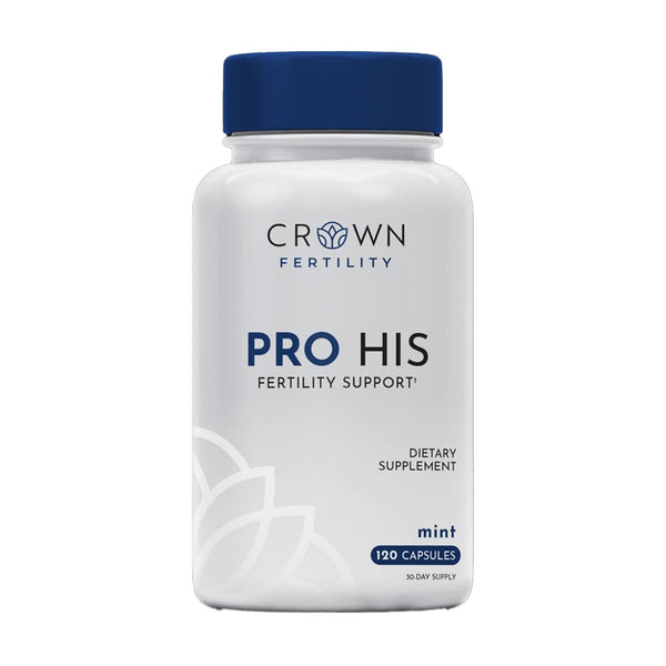 Crown Fertility Pro His Fertility Support Capsules, 120 Ct