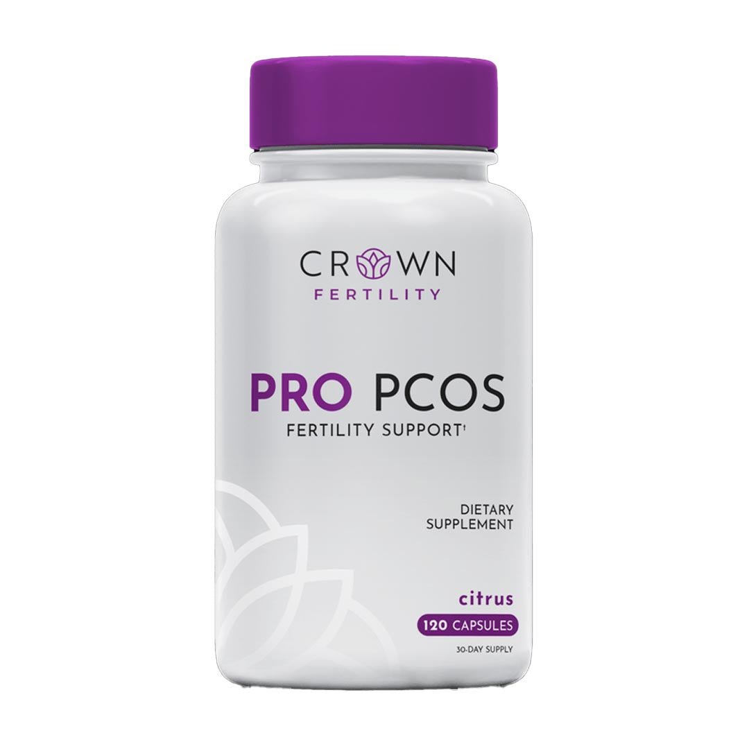 Crown Fertility Pro PCOS Fertility Support Capsules, 120 Ct